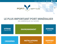 Tablet Screenshot of portsi.com